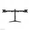Supporto doppio per monitor Neomounts DS45-600BL2 per schermi da 10–32 inch, supporta 2 display, max. 6 kg, VESA 75x75–100x100, da appoggio, nero