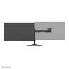 Supporto doppio per monitor Neomounts DS45-600BL2 per schermi da 10–32 inch, supporta 2 display, max. 6 kg, VESA 75x75–100x100, da appoggio, nero
