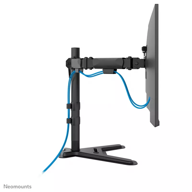 Supporto doppio per monitor Neomounts DS45-600BL2 per schermi da 10–32 inch, supporta 2 display, max. 6 kg, VESA 75x75–100x100, da appoggio, nero