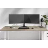 Supporto doppio per monitor Neomounts DS45-600BL2 per schermi da 10–32 inch, supporta 2 display, max. 6 kg, VESA 75x75–100x100, da appoggio, nero