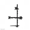 Supporto triplo per monitor Neomounts DS45-600BL2-1 25,4–81,3 cm (10–32