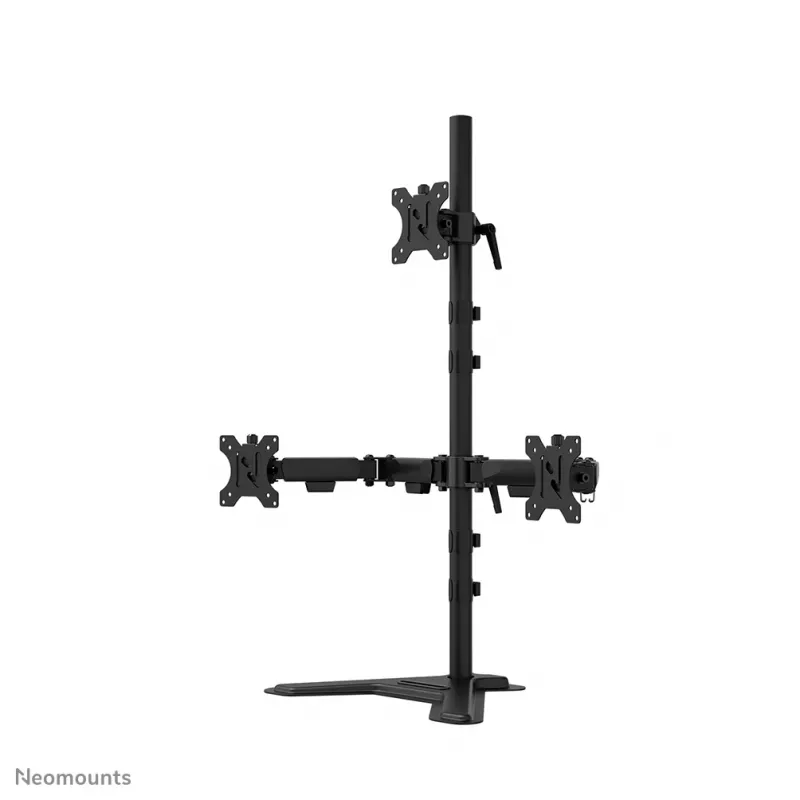 Supporto triplo per monitor Neomounts DS45-600BL2-1 25,4–81,3 cm (10–32