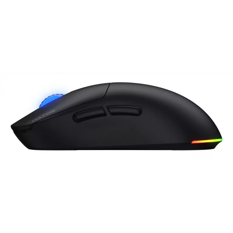 Mouse gaming HATOR Quasar 3 Wireless ambidestro RF Wireless + Bluetooth + USB Type-A ottico 12000 DPI
