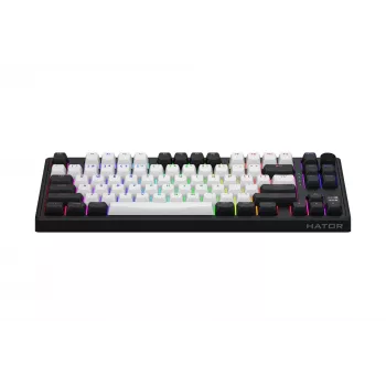 Tastiera gaming wireless HATOR Skyfall 80 MAG ULTIMA 8K USB + RF Wireless + Bluetooth QWERTY US English nero, bianco