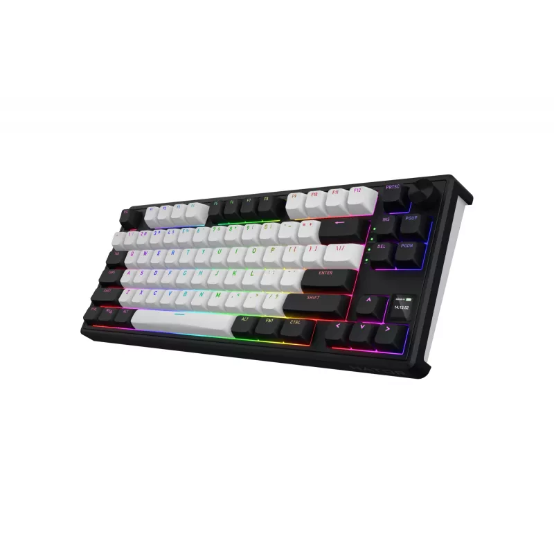 Tastiera gaming wireless HATOR Skyfall 80 MAG ULTIMA 8K USB + RF Wireless + Bluetooth QWERTY US English nero, bianco