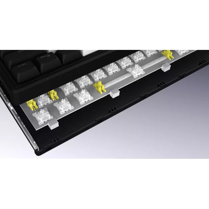 Tastiera gaming wireless HATOR Skyfall 80 MAG ULTIMA 8K USB + RF Wireless + Bluetooth QWERTY US English nero, bianco