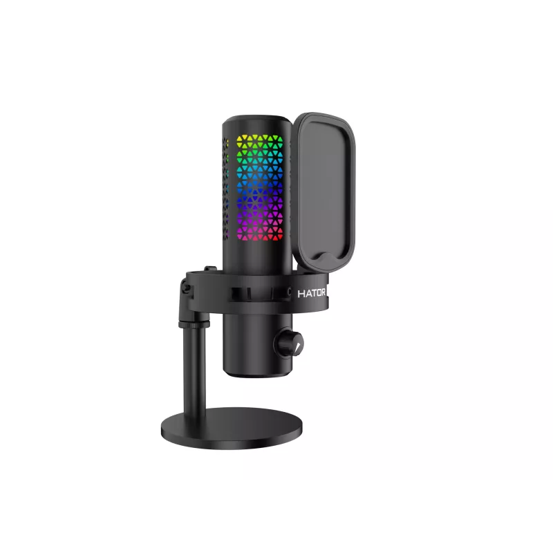 Microfono per podcast HATOR Dreamcast X, nero, -32 dB, 20 - 16000 Hz, 16 bit, 96 kHz, 70 dB