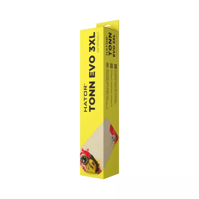 Tappetino per mouse gaming HATOR Tonn EVO 3XL Astronaut, gomma, multicolore