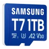Scheda microSD Samsung T7, 1 TB, MicroSDXC, UHS-I, 170 MB/s, classe 3 (U3), V30
