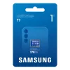 Scheda microSD Samsung T7, 1 TB, MicroSDXC, UHS-I, 170 MB/s, classe 3 (U3), V30