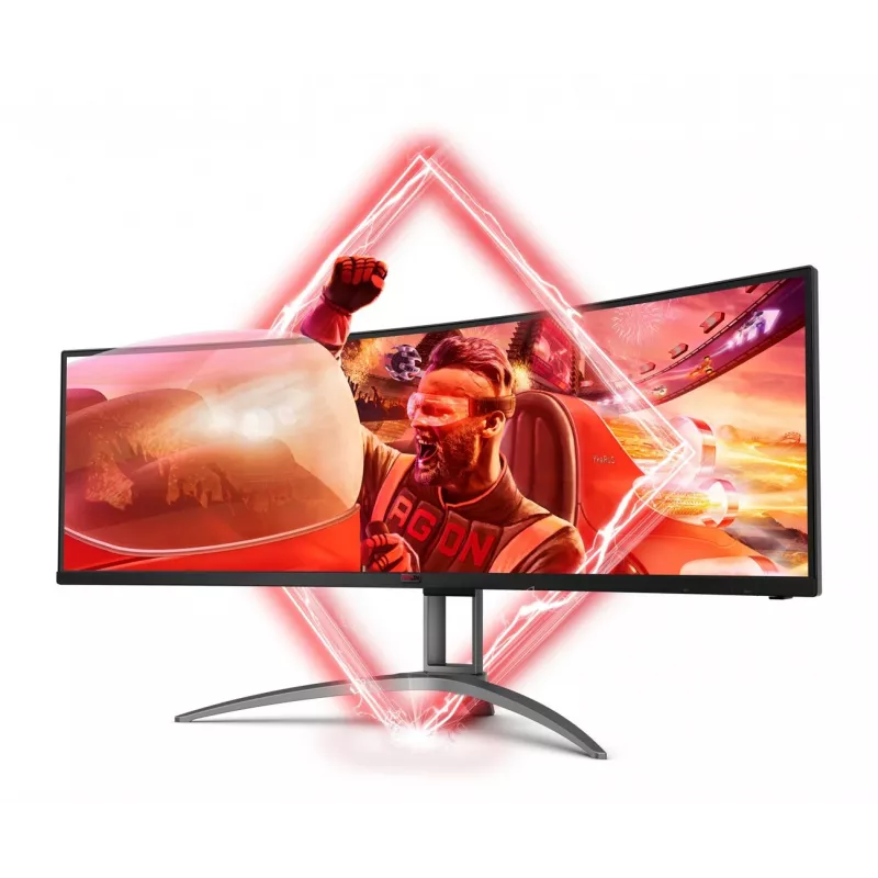 AOC B2 AG493UCX2 monitor per computer 124 cm (48,8 inch) 5120 x 1440 Pixel Quad HD LED nero