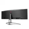 AOC B2 AG493UCX2 monitor per computer 124 cm (48,8 inch) 5120 x 1440 Pixel Quad HD LED nero