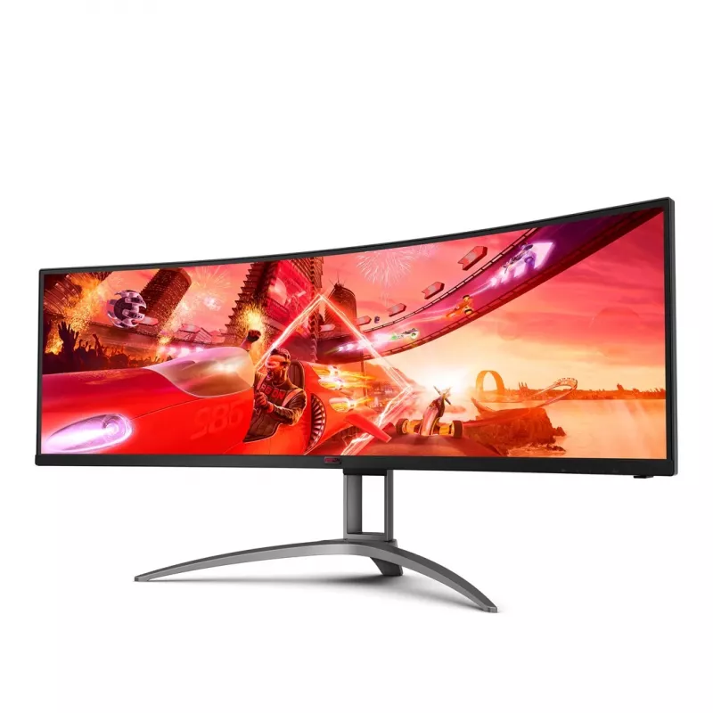 AOC B2 AG493UCX2 monitor per computer 124 cm (48,8 inch) 5120 x 1440 Pixel Quad HD LED nero