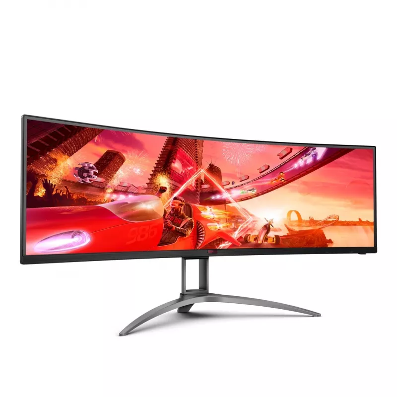 AOC B2 AG493UCX2 monitor per computer 124 cm (48,8 inch) 5120 x 1440 Pixel Quad HD LED nero