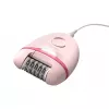 Philips Satinelle Essential BRE285/00 epilatore con filo, bianco/rosa