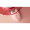 Philips Satinelle Essential BRE285/00 epilatore con filo, bianco/rosa