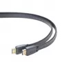 Cavo HDMI-HDMI v2.0 3D TV high speed ethernet 1,8 m piatto (estremità placcate oro)