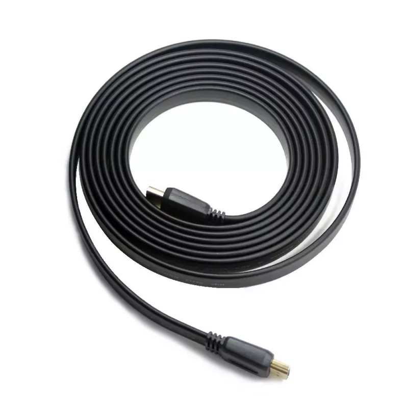 Cavo HDMI-HDMI v2.0 3D TV high speed ethernet 1,8 m piatto (estremità placcate oro)