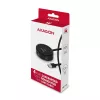 Hub AXAGON HUE-P1AL 4 porte USB 3.2 Gen 1 ROTONDO