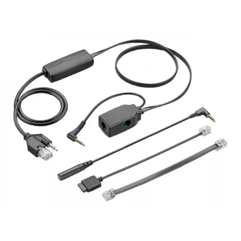 Hookswitch elettronico POLY APA-24 ALCATEL nero spina
