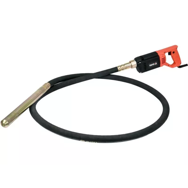 Vibratore per calcestruzzo YATO 1200W + MATE + TUBO 3m
