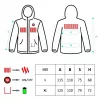 Giacca riscaldata da uomo, taglia: L, XL