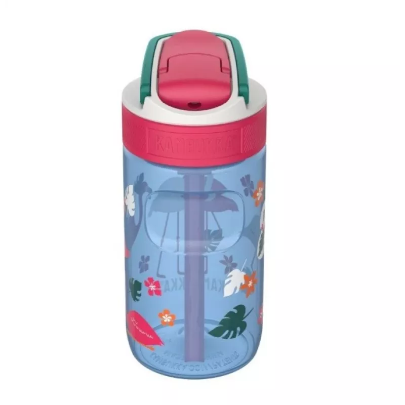 Borraccia Kambukka Lagoon 400ml Blue Flamingo per bambino