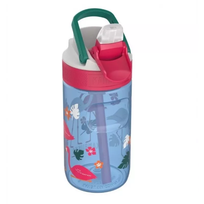 Borraccia Kambukka Lagoon 400ml Blue Flamingo per bambino