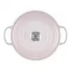 Le Creuset Signature tegame rotondo in ghisa 24 cm shell pink