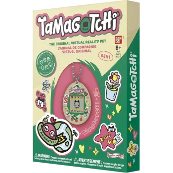 Tamagotchi elettronico uovo animale virtuale Bandai ECO CELEBRATION EGG modello 44315, animale digitale da portare con sé