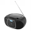 Lettore CD portatile JVC RC-E451B nero — CD/MP3, Bluetooth, FM 87,5–108 MHz, USB, AUX, 3,2 W RMS