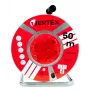 VERTEX PB50METAL avvolgicavo prolunga 50 m 3x2,5 mm, 3000 W, IP44, nero
