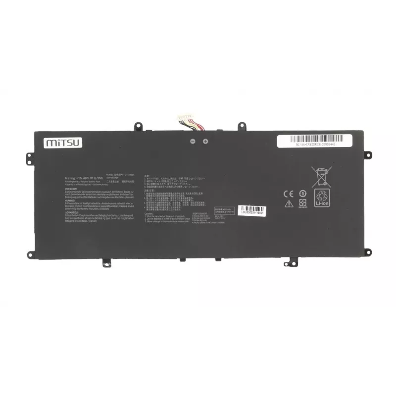 Batteria MITSU C41N1904 per ASUS — 4347mAh 15,48V, modello BC/AS-UX425