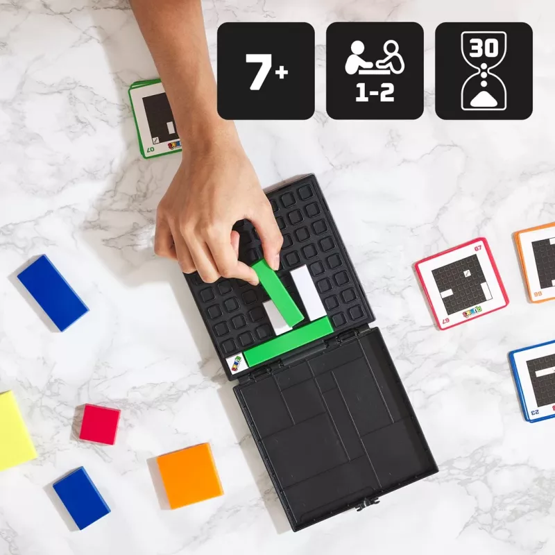 Gioco Rubik’s Cube Gridlock, il puzzle game che risolve problemi ispirato al classico giocattolo antistress, per adulti e bambini dai 7 anni
