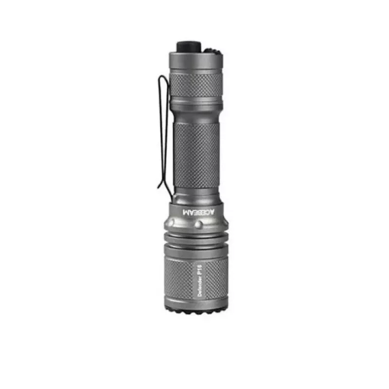 Torcia LED ricaricabile AceBeam P16 1000 lumen grigio