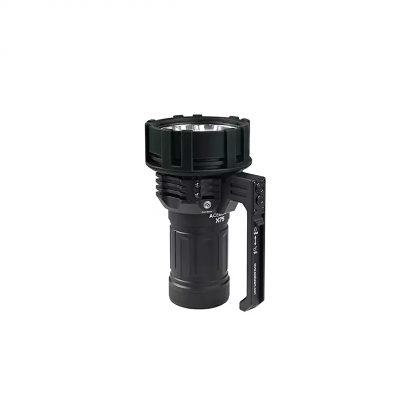 Torcia AceBeam X75 70.2 5000K nero — 7000 lumen