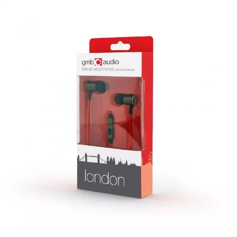 Cuffie London IN-EAR/MHS-EP-LHR Gembird