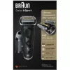 Rasoio a lamina Braun Series 9 9352cc Sport trimmer nero grigio
