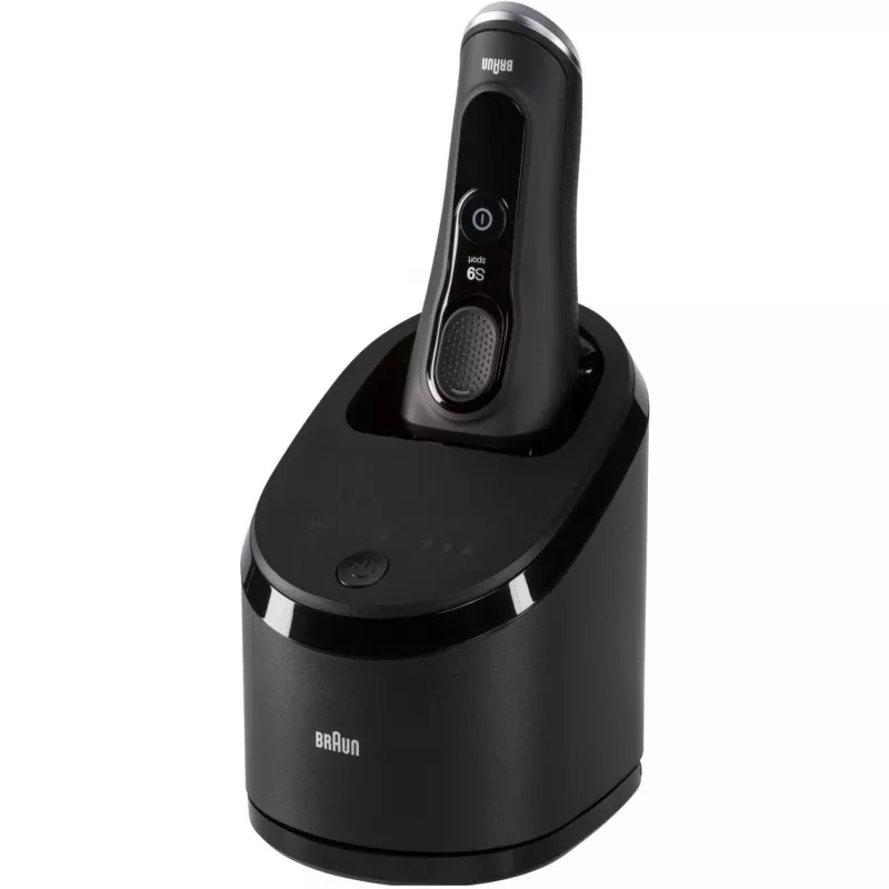 Rasoio a lamina Braun Series 9 9352cc Sport trimmer nero grigio