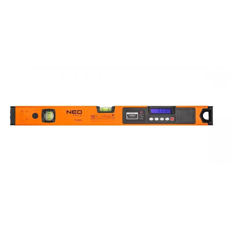 Livella Neo Tools con display elettronico e puntatore laser 60 cm