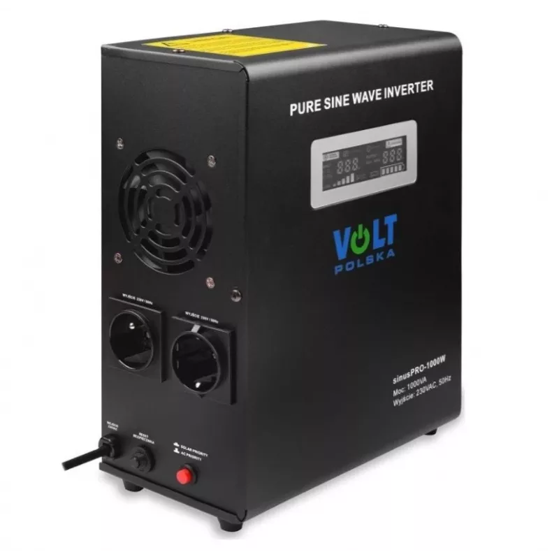 Volt Polska SinusPro 1000W 12V 700W – uscita a onda sinusoidale pura per sistemi a 12V