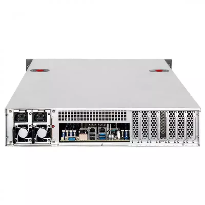 Case per HDD Silverstone RM22-308 2,5/3,5 pollici 10 unità nero bianco