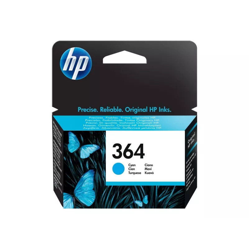 HP 364 inchiostro ciano Vivera blister Photosmart C5380 C6380 D5460 B8550