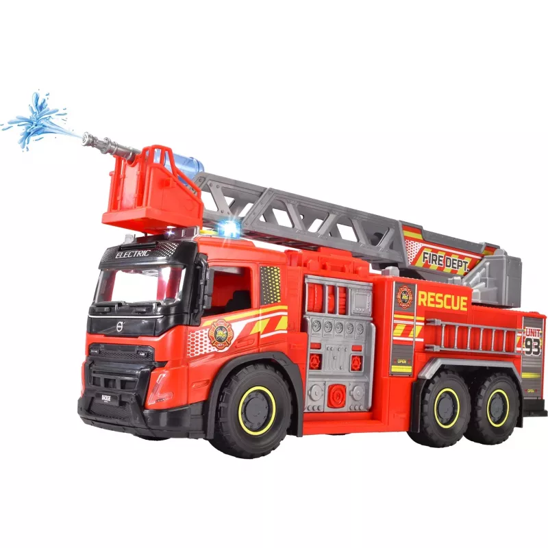Giocattolo camion dei pompieri Simba-Dickie Giant Fire Truck 203719031 con parti mobili