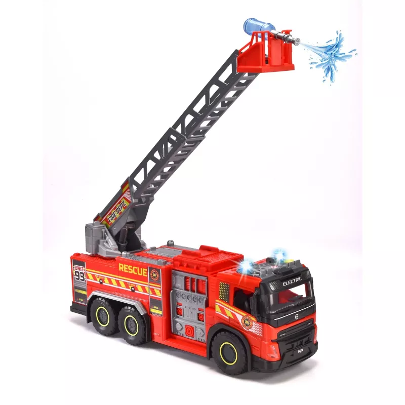 Giocattolo camion dei pompieri Simba-Dickie Giant Fire Truck 203719031 con parti mobili