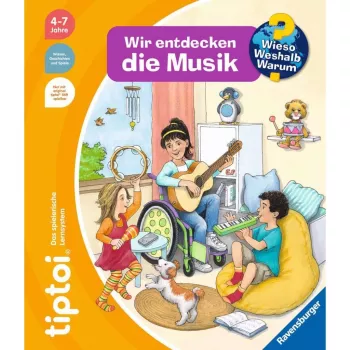 tiptoi Wieso? Weshalb? Warum? Wir entdecken Musik, libro didattico