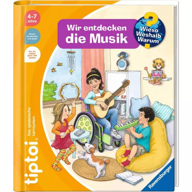 tiptoi Wieso? Weshalb? Warum? Wir entdecken Musik, libro didattico