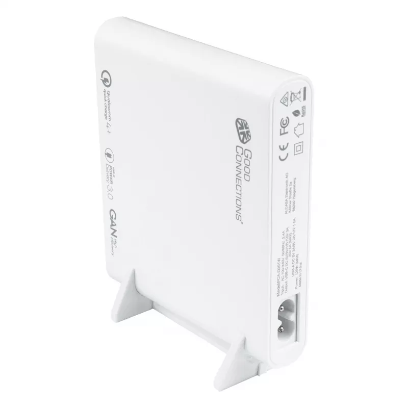 Caricabatterie per dispositivi mobili Alcasa PCA-D001W universale bianco AC ricarica rapida