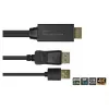 Adattatore cavo video Alcasa HDMI-DP020 2 m HDMI Type-A DisplayPort nero