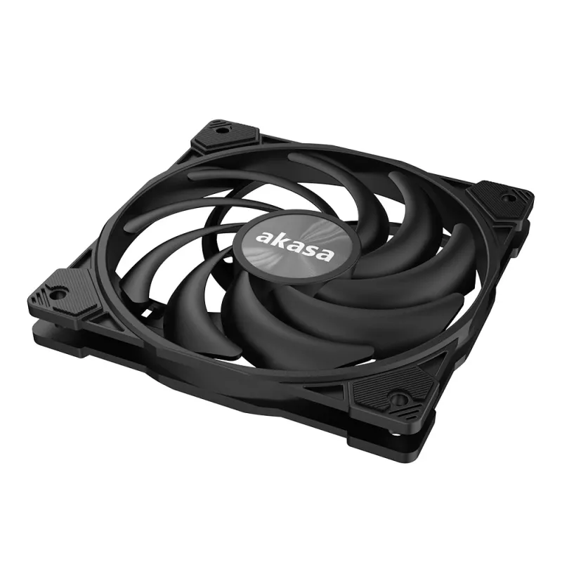 Ventola sottile Akasa Alucia XS 120 mm - nero